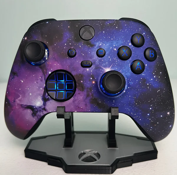 Dark Gradient Galaxy - RGB LED - Custom Wireless Controller for Xbox Or PC