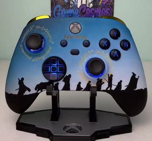 Lord of The Rings - RGB LED - Custom Wireless Controller for Xbox or PC