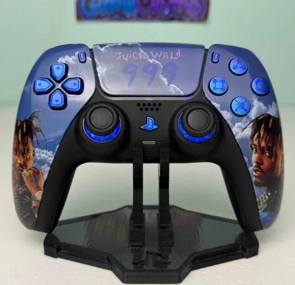 Juice WRLd - Glossy Finish - RGB LED - Custom Wireless Controller for PS5 Or PC - Image 4