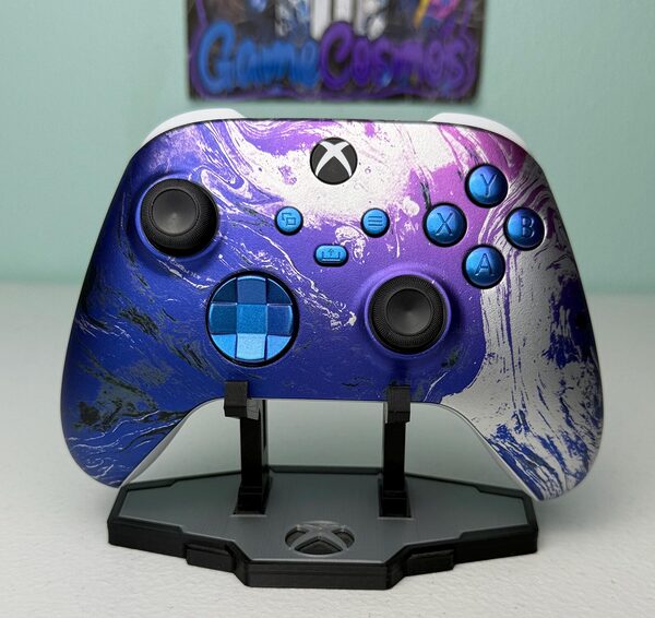 Hydro Dipped - Chameleon Blue - Custom Xbox Wireless Controller For Xbox Or PC