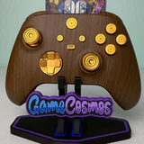 Woodgrain Style - Real Metal - Custom Wireless Controller for Xbox Or PC