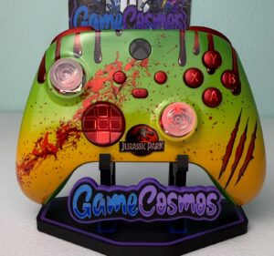 Jurassic Park - RGB LED - Custom Wireless Controller for Xbox or PC