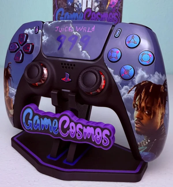 Juice WRLd - Glossy Finish - RGB LED - Custom Wireless Controller for PS5 Or PC - Image 2