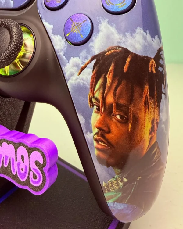 Juice WRLd - Glossy Finish - RGB LED - Custom Wireless Controller for PS5 Or PC - Image 5