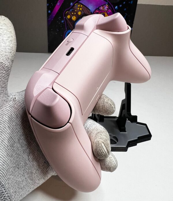 Cute Bunnies - Sakura Pink - Custom Wireless Controller for Xbox Or PC - Image 2