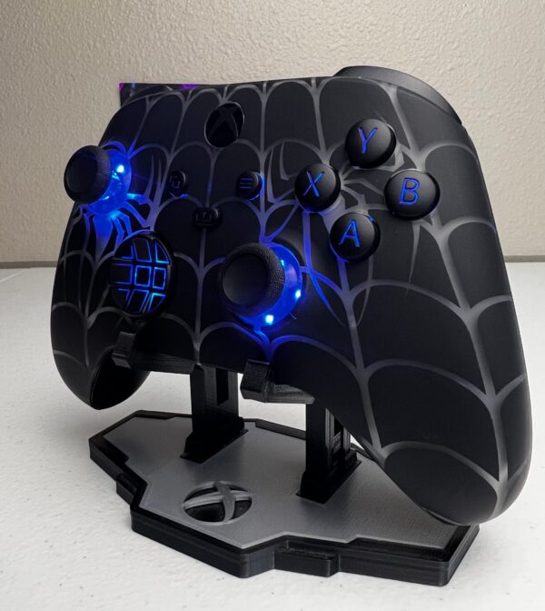 Spiderweb theme - RGB LED - Custom Wireless Controller for Xbox Or PC - Image 3