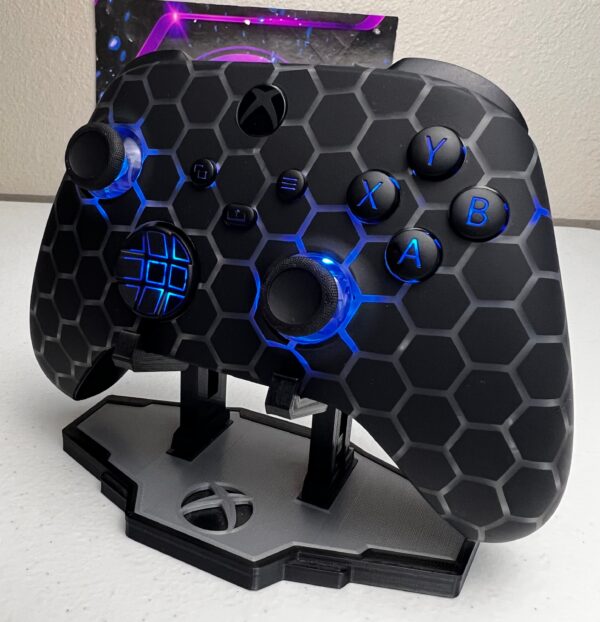 Honeycomb theme - RGB LED - Custom Wireless Controller for Xbox Or PC - Image 3