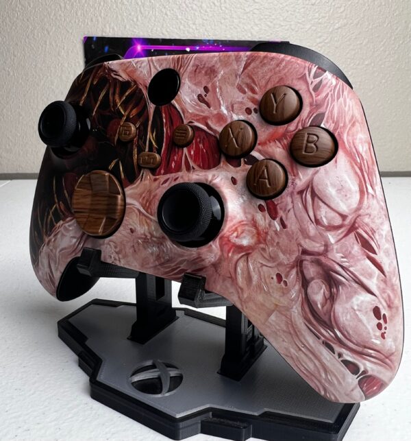 Xeno Species - Woodgrain Accents - Custom Wireless Controller for Xbox Or PC - Image 2