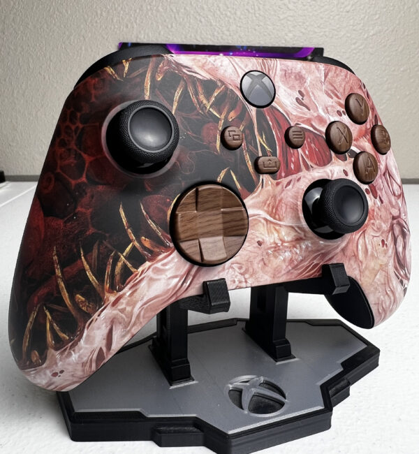 Xeno Species - Woodgrain Accents - Custom Wireless Controller for Xbox Or PC - Image 4