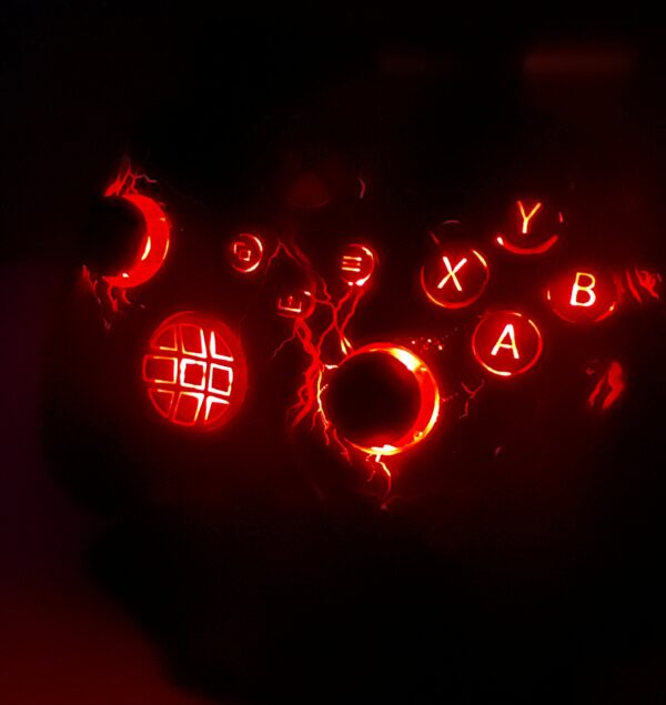 Lightning theme - RGB LED - Custom Wireless Controller for Xbox Or PC - Image 2
