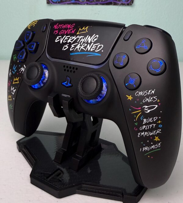 LeBron James - RGB LED - Custom Wireless Controller for PS5 Or PC - Image 4