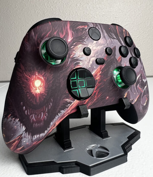 Dragon theme - RGB LED - Custom Wireless Controller for XBox or PC - Image 2