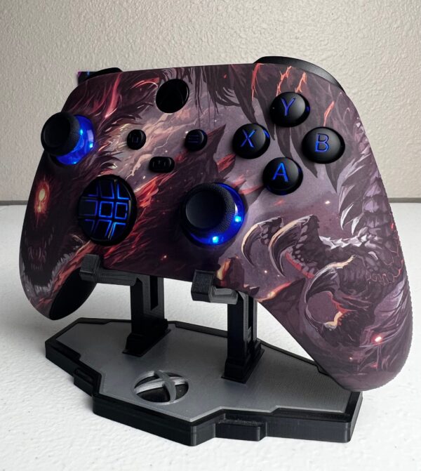 Dragon theme - RGB LED - Custom Wireless Controller for XBox or PC - Image 3