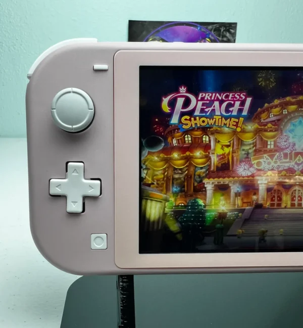 Cherry Blossom Sakura Pink - Soft Touch Pastel White Accents - Custom Switch Lite - Image 4