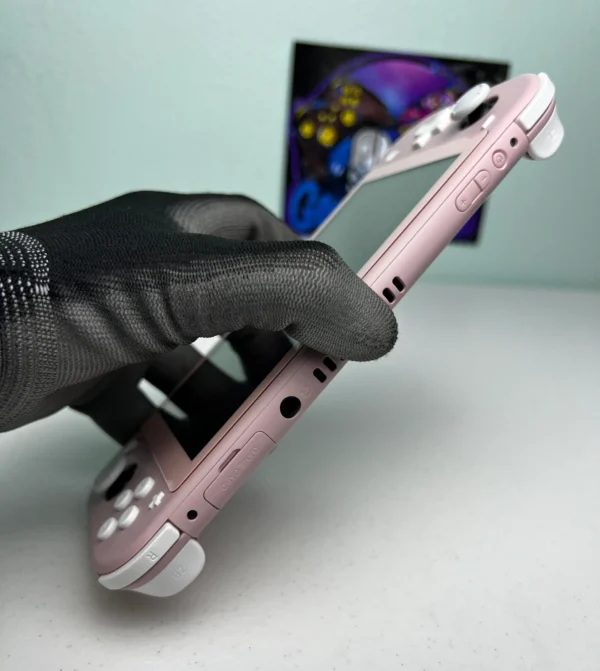 Cherry Blossom Sakura Pink - Soft Touch Pastel White Accents - Custom Switch Lite - Image 5
