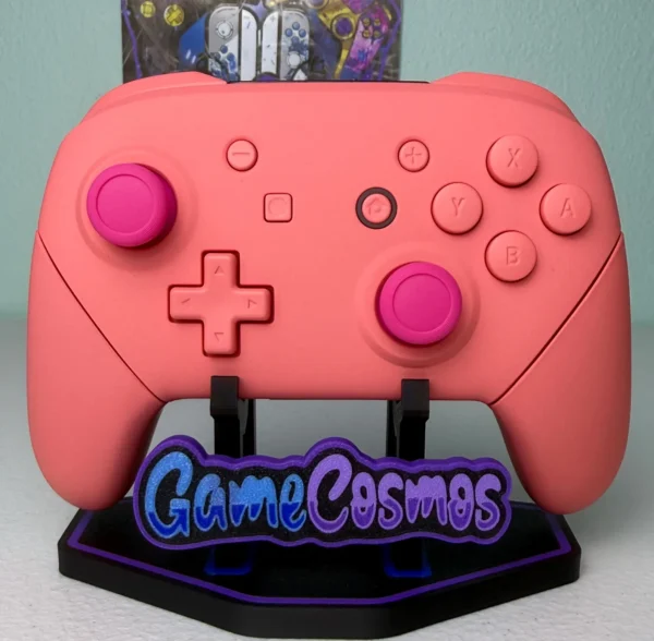 Soft Touch Coral Pink - Wireless Pro Controller for The Switch Or PC