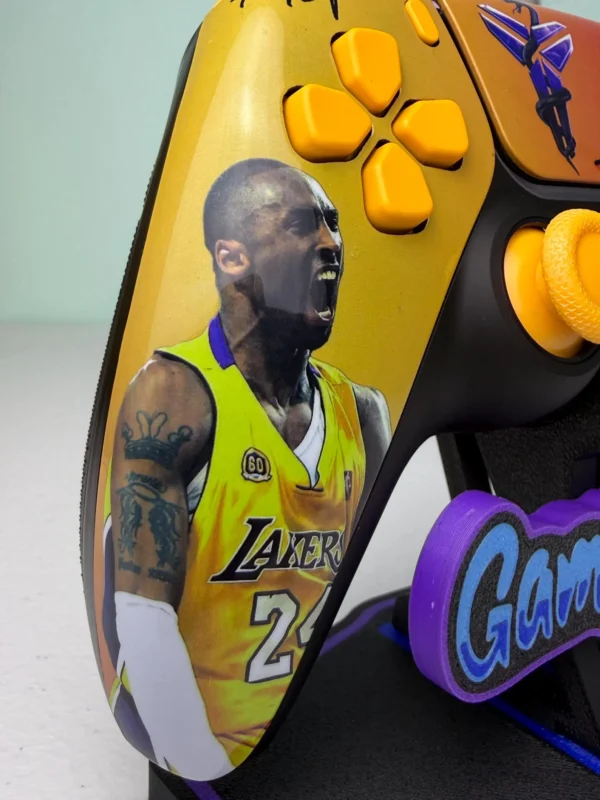 Michael Jordan Kobe Bryant NBA - Glossy Custom Wireless Controller for PS5 Or PC - Image 6
