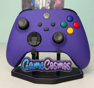 Deep Purple Soft Touch Colorful ABXY - Custom Wireless Controller for Xbox Or PC