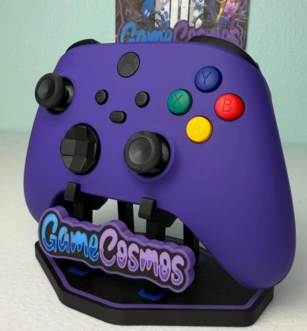 Deep Purple Soft Touch Colorful ABXY - Custom Wireless Controller for Xbox Or PC - Image 3