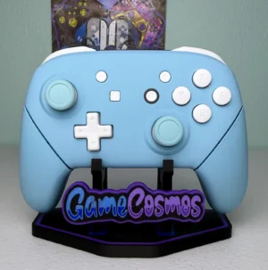 Heaven Blue - White Accents - Wireless Pro Controller for The Switch Or PC