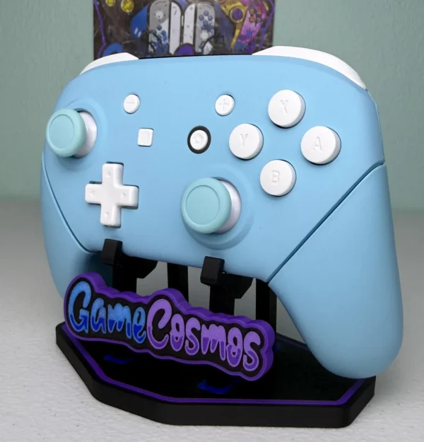 Heaven Blue - White Accents - Wireless Pro Controller for The Switch Or PC - Image 3