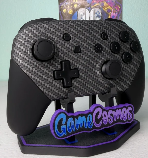 Carbon Fiber - Black Accents - Wireless Pro Controller for The Switch Or PC - Image 3
