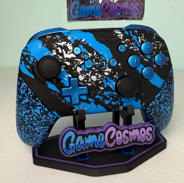 Blue camo - Chameleon Accents - Wireless Pro Controller for The Switch Or PC - Image 2