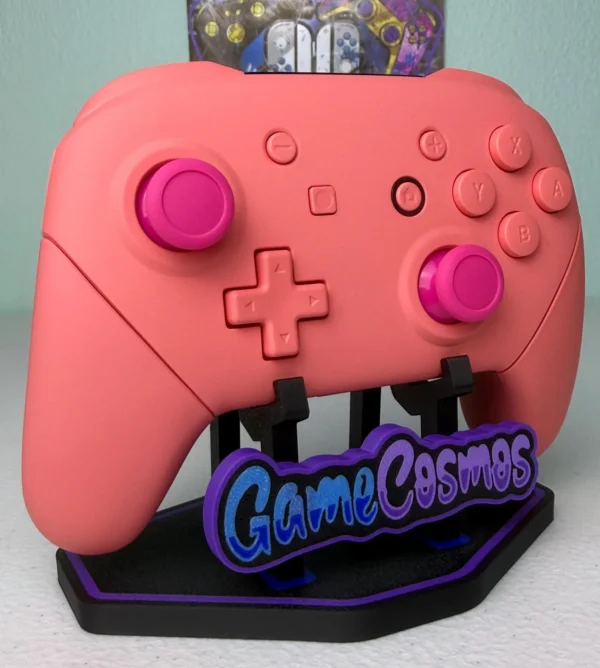 Soft Touch Coral Pink - Wireless Pro Controller for The Switch Or PC - Image 3