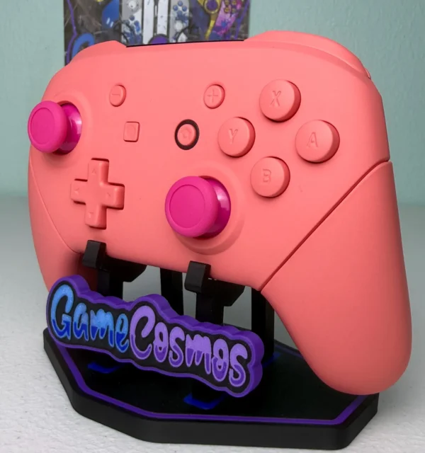 Soft Touch Coral Pink - Wireless Pro Controller for The Switch Or PC - Image 2