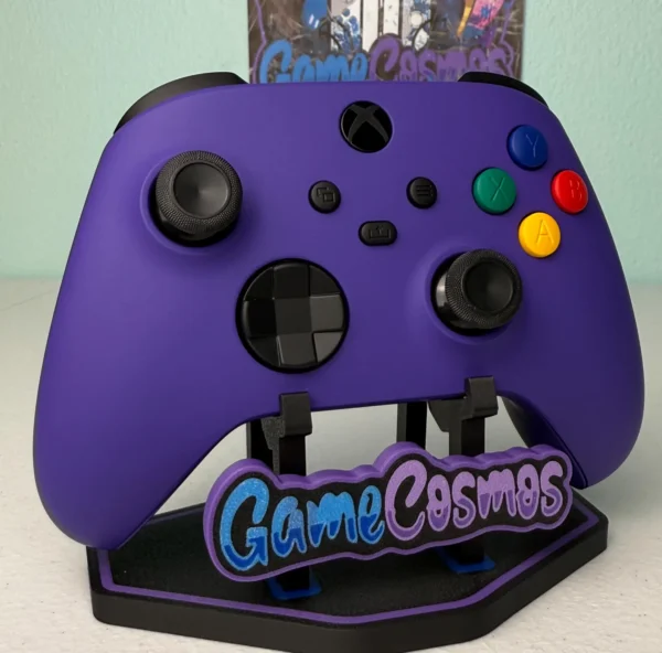 Deep Purple Soft Touch Colorful ABXY - Custom Wireless Controller for Xbox Or PC - Image 2