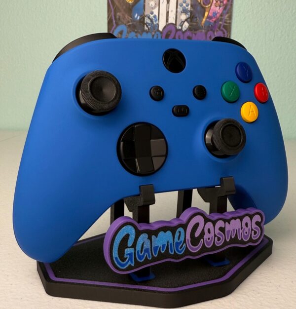 Deep Blue Soft Touch Colorful ABXY - Custom Wireless Controller for Xbox Or PC - Image 3