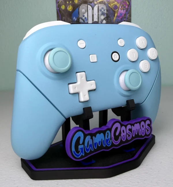 Heaven Blue - White Accents - Wireless Pro Controller for The Switch Or PC - Image 2