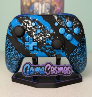 Blue camo - Chameleon Accents - Wireless Pro Controller for The Switch Or PC