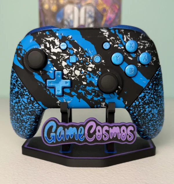 Blue camo - Chameleon Accents - Wireless Pro Controller for The Switch Or PC