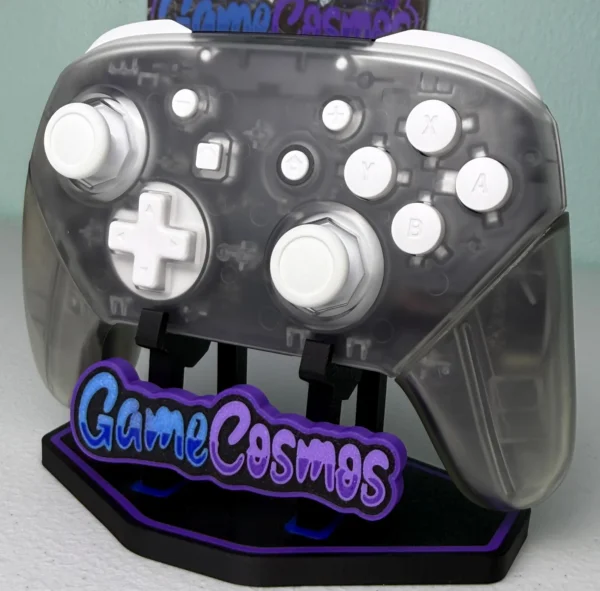 Transparent Clear White Accents - Wireless Pro Controller for The Switch Or PC - Image 2
