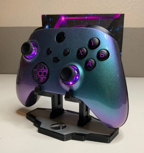 Two-Tone Chameleon Green - RGB LED - Custom Wireless Controller for Xbox Or PC - Image 2
