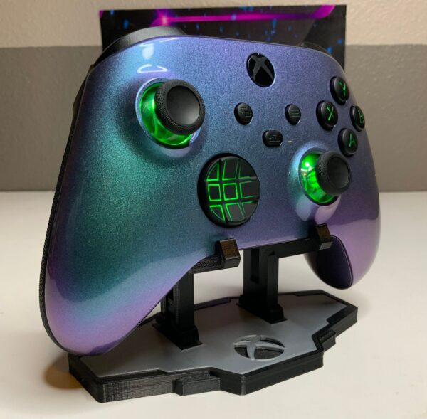 Two-Tone Chameleon Green - RGB LED - Custom Wireless Controller for Xbox Or PC - Image 3