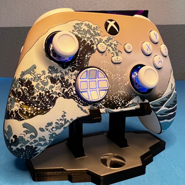 Great Wave Kanagawa - RGB LED - Custom Wireless Controller for Xbox Or PC - Image 3