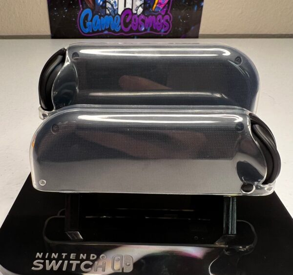 Soft Touch Black & White - RGB LED - Custom Joycons for the Nintend Switch - Image 6