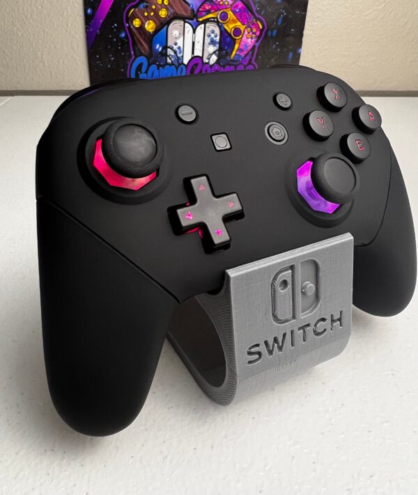 Soft Touch Black - RGB LED - Gated Sticks - Custom Pro Controller for The Switch Or PC - Image 3
