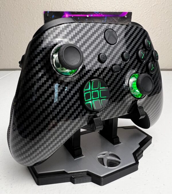 Carbon Fiber Theme - RGB LED - Custom Wireless Controller for Xbox Or PC - Image 2