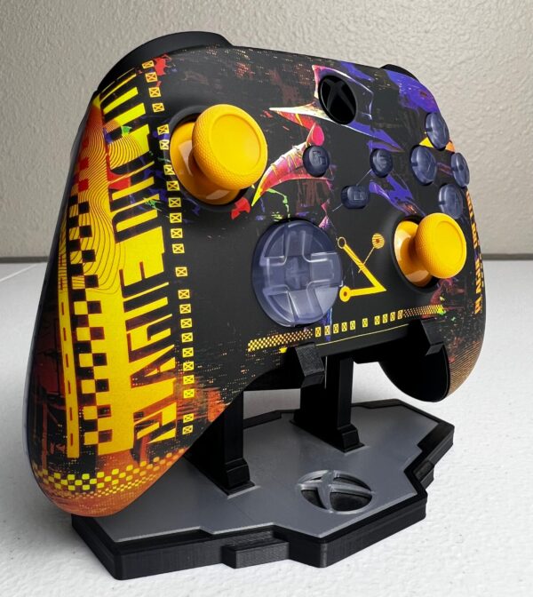 Cyber Hacker theme - Soft Touch - Custom Wireless Controller for Xbox Or PC - Image 2