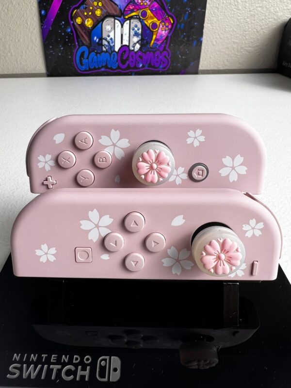 Sakura petals - RGB LED - *Custom Options* - Custom Joycons for the Nintend Switch - Image 2