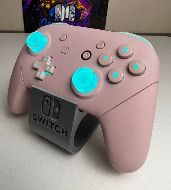 Soft Touch Sakura Pink - RGB LED - Custom Wireless Pro Controller for The Switch Or PC - Image 2