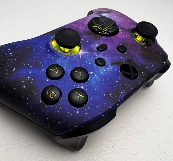 Dark Gradient Galaxy - RGB LED - Custom Wireless Controller for Xbox Or PC - Image 4