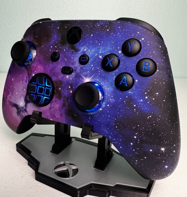 Dark Gradient Galaxy - RGB LED - Custom Wireless Controller for Xbox Or PC - Image 2
