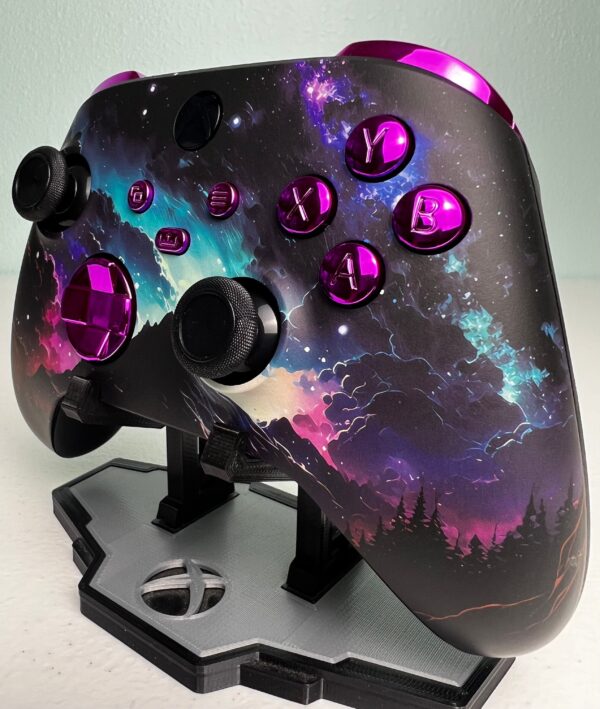 Wild Mountain - Purple Chrome Accent - Custom Wireless Controller for XBox Or PC - Image 2