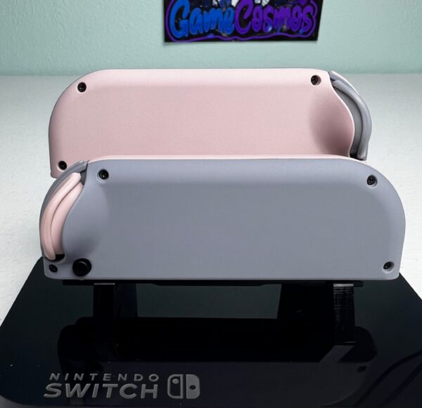New Hope Gray & Sakura Pink - Soft Touch - Custom Joycons for the Nintend Switch - Image 6