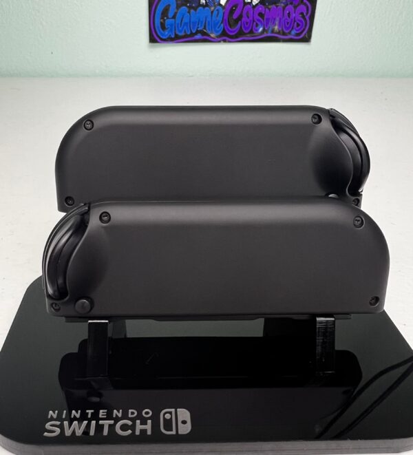 Soft Touch Midnight Black - DPAD Colored ABXY - Custom Joycons for the Nintend Switch - Image 5