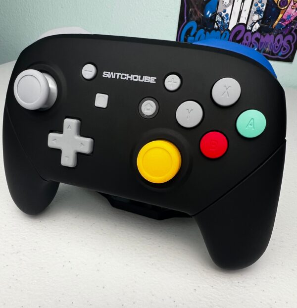 Custom GC Style - Soft Touch Black - Wireless Pro Controller for The Switch Or PC - Image 2